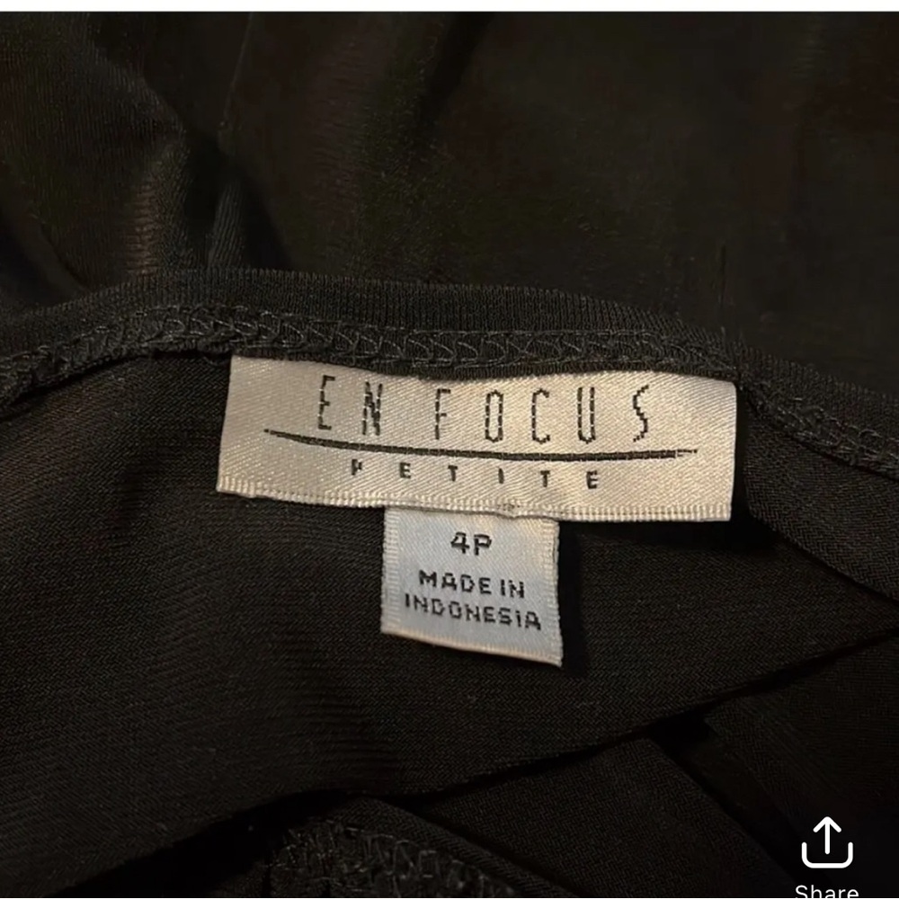EN focus size 4P petite shirt style dress 654 - Picture 6 of 7